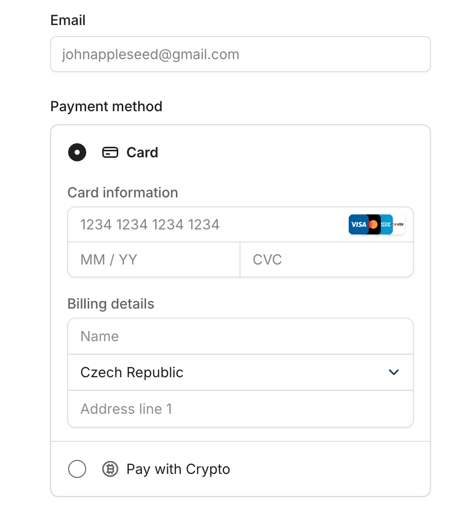Secure checkout