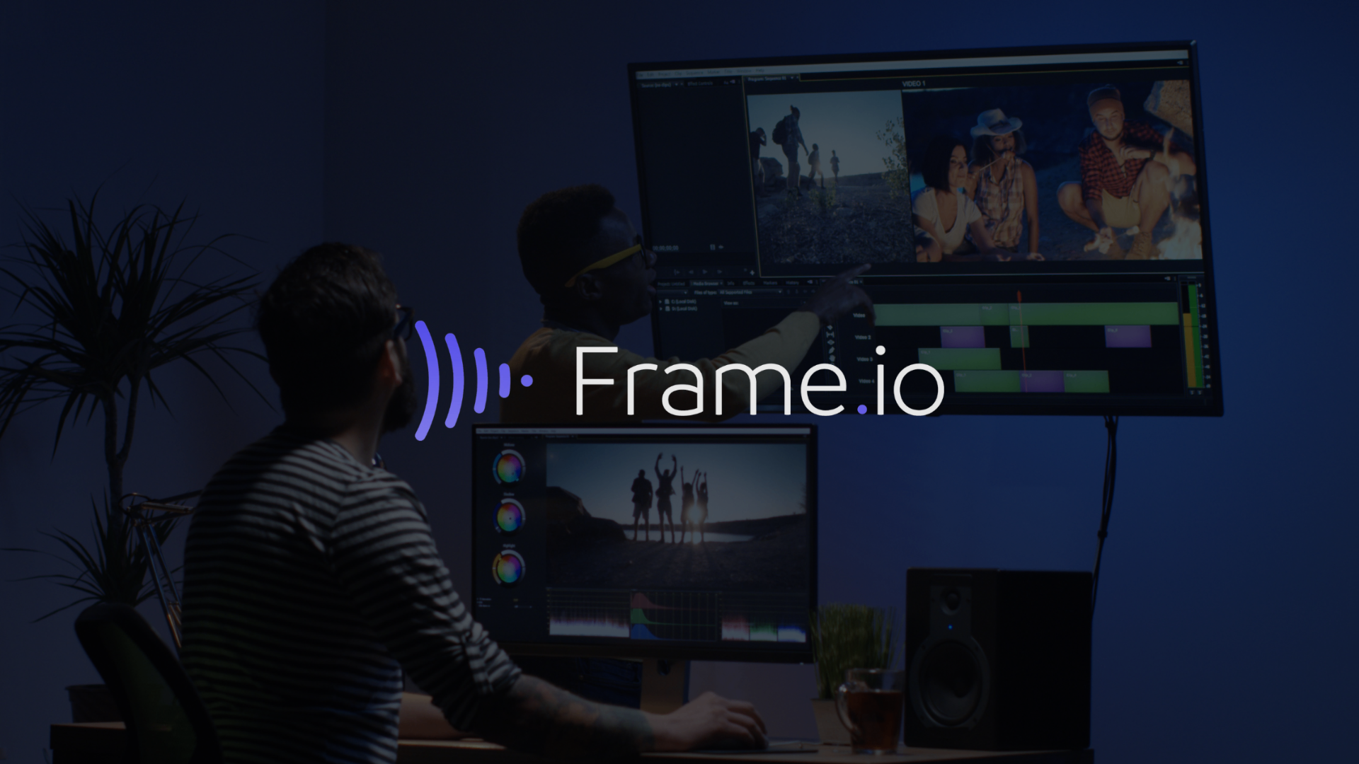 Revisions via Frame.io